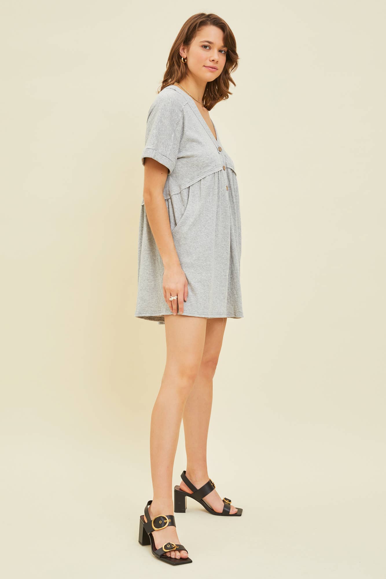 Heyson Eternal Comfort Button-Down Romper