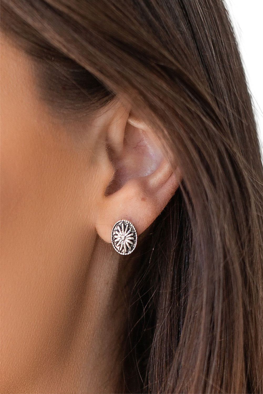 Green Three-piece Turquoise Stud Earrings Set - Dixie Hike & Style