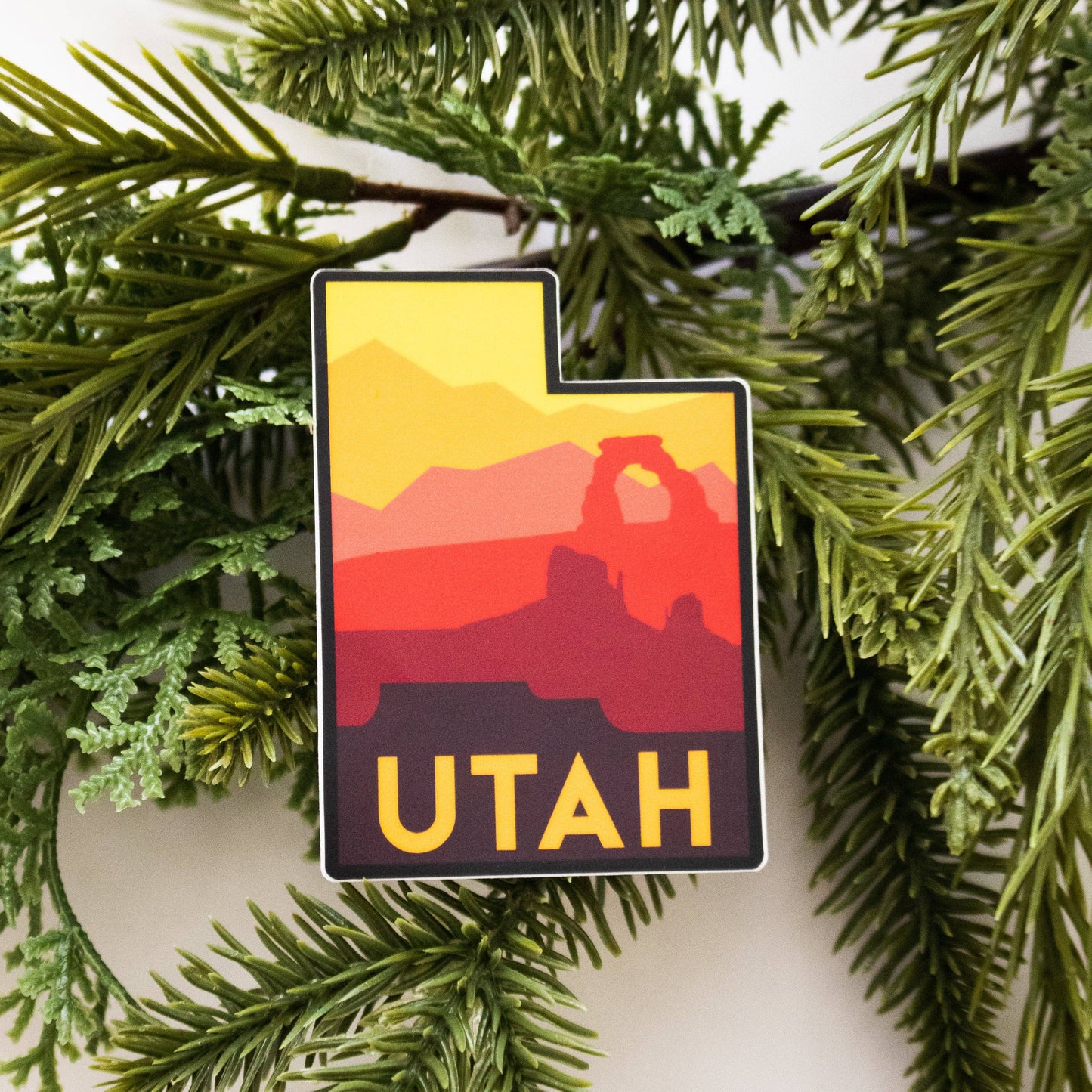 Utah State Sticker - Dixie Hike & Style