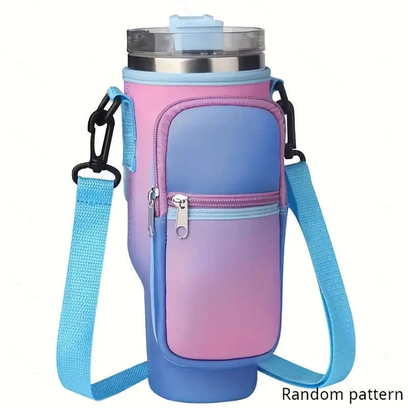 40oz Neoprene Adventure Tumbler Sleeve with Pocket - Dixie Hike & Style