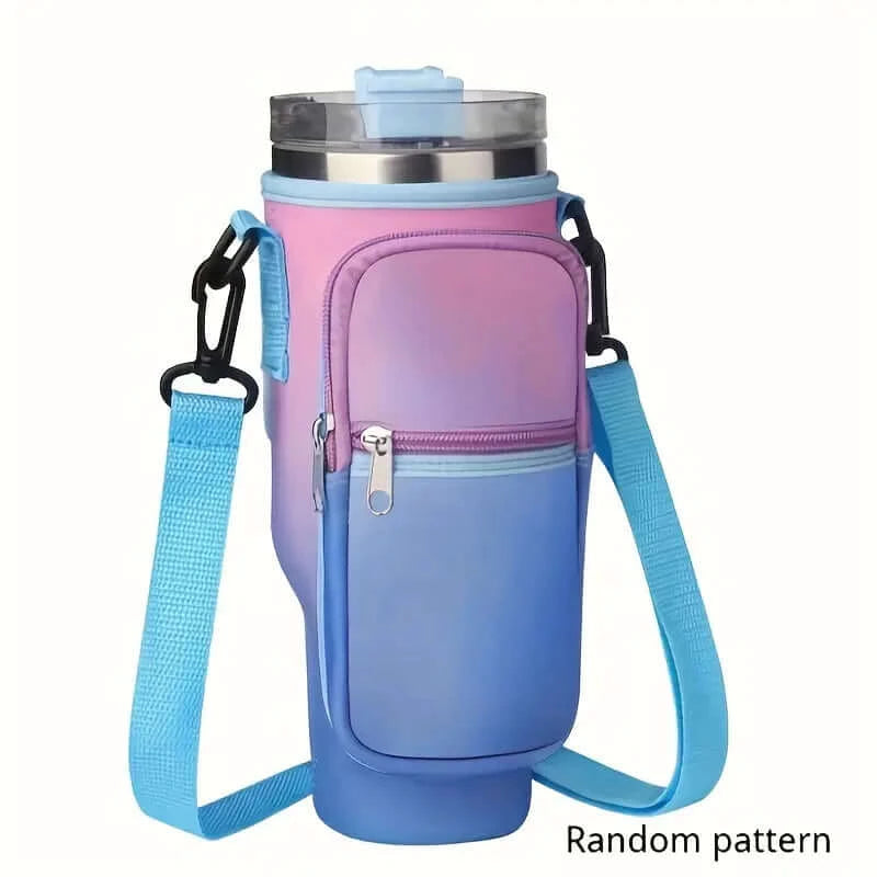 40oz Neoprene Adventure Tumbler Sleeve with Pocket - Dixie Hike & Style