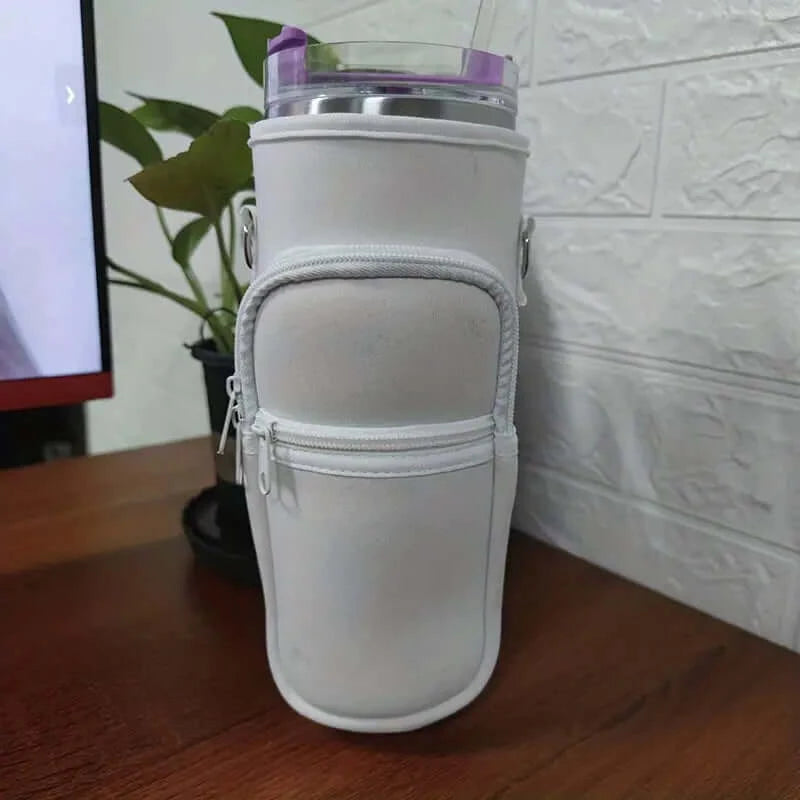 40oz Neoprene Adventure Tumbler Sleeve with Pocket - Dixie Hike & Style