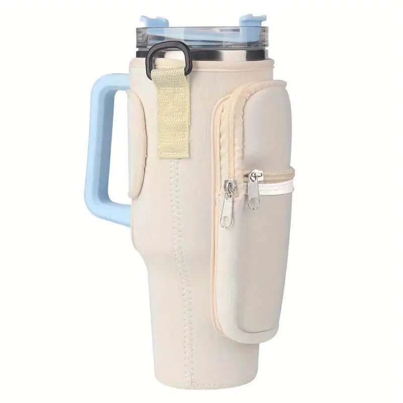 40oz Neoprene Adventure Tumbler Sleeve with Pocket - Dixie Hike & Style