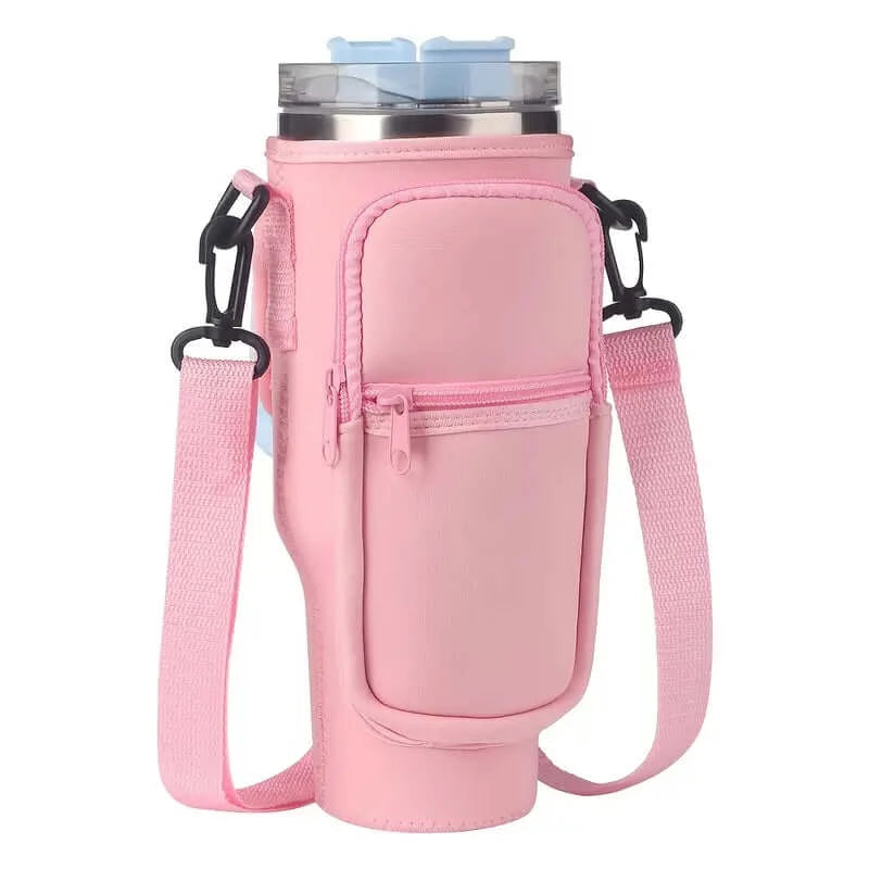 40oz Neoprene Adventure Tumbler Sleeve with Pocket - Dixie Hike & Style