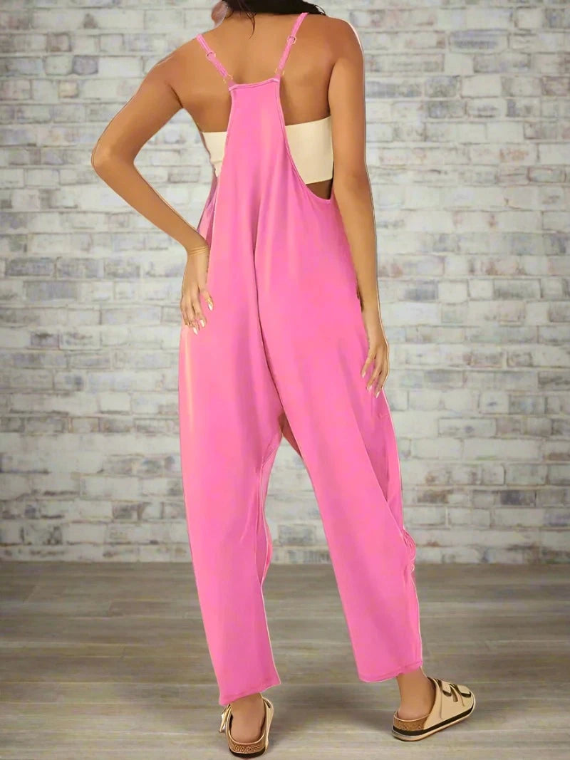 Women's Relaxed Fit Jumpsuit for Ultimate Comfort - Dixie Hike & Style