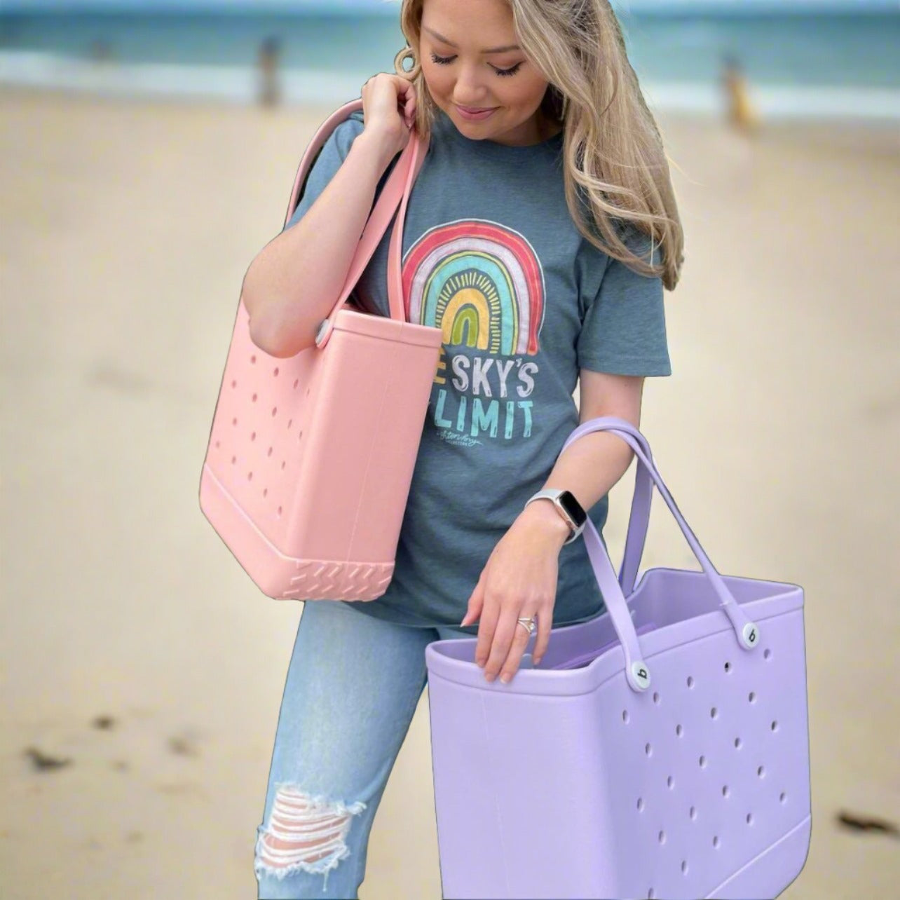 Medium Not-A-Bogg Bag: Durable & Customizable Outdoor Tote - Dixie Hike & Style