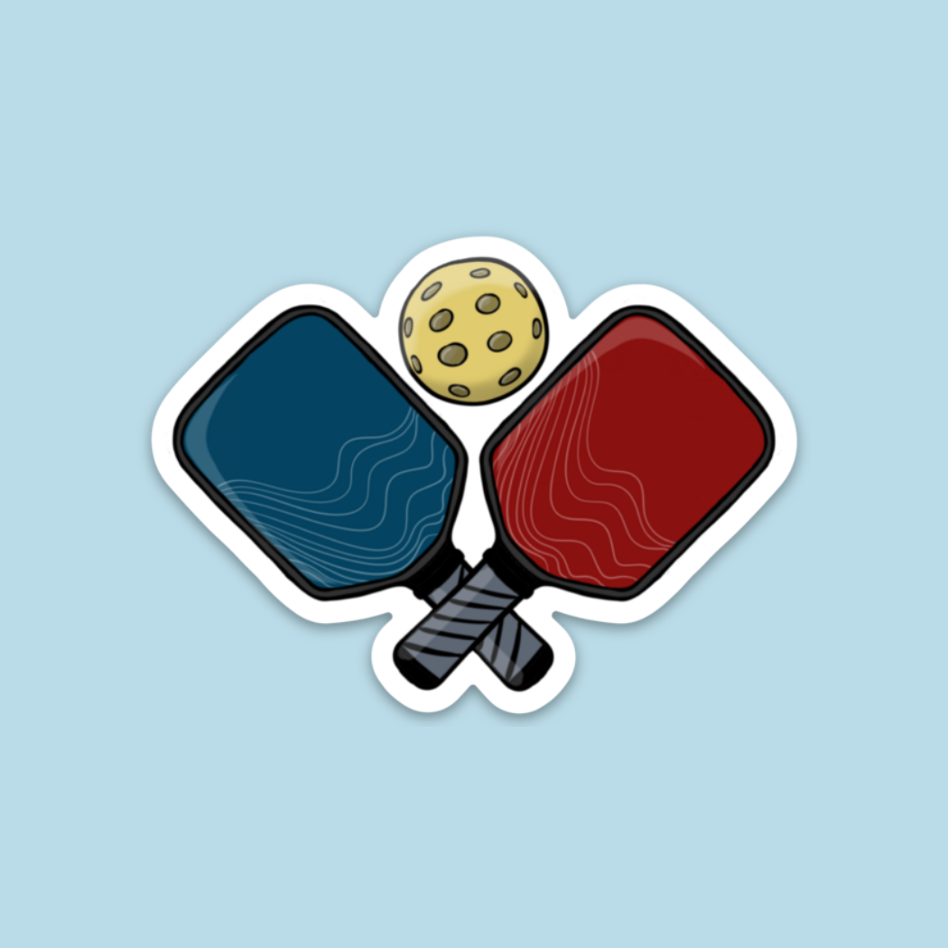 Pickleball - Sticker - Dixie Hike & Style