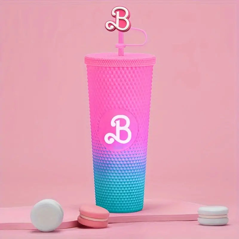 Barbie Themed Tumbler Cups - Fun & Fashionable Drinkware - Dixie Hike & Style