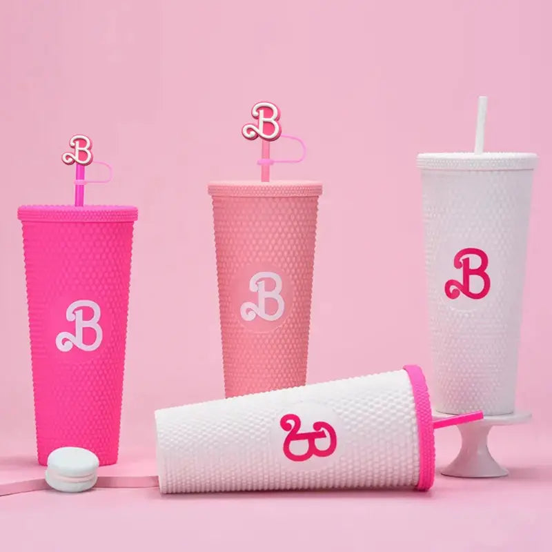 Barbie Themed Tumbler Cups - Fun & Fashionable Drinkware - Dixie Hike & Style
