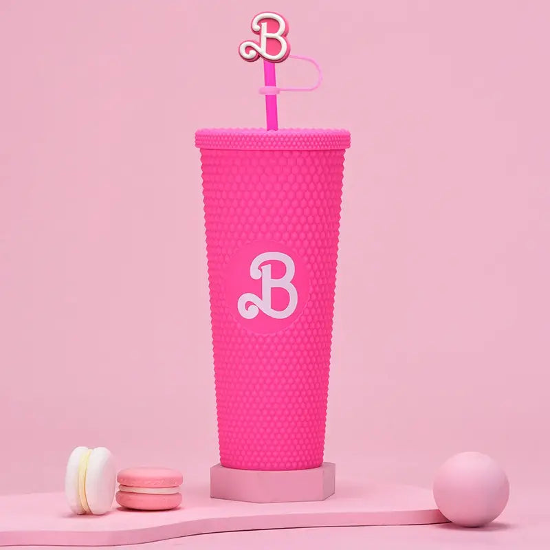Barbie Themed Tumbler Cups - Fun & Fashionable Drinkware - Dixie Hike & Style
