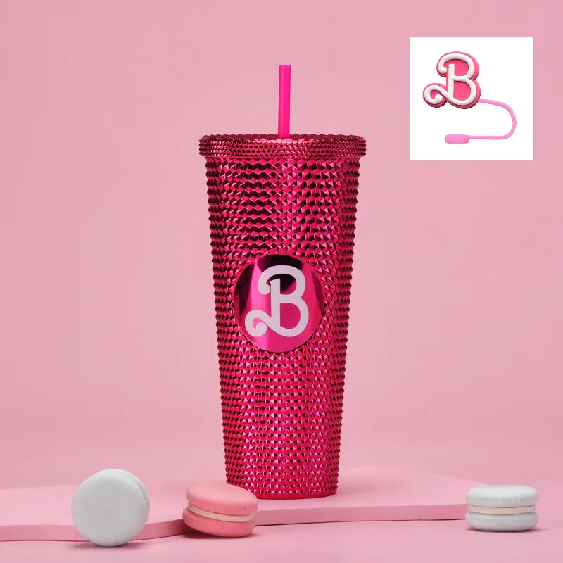 Barbie Themed Tumbler Cups - Fun & Fashionable Drinkware - Dixie Hike & Style