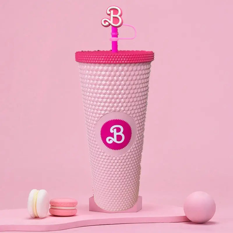 Barbie Themed Tumbler Cups - Fun & Fashionable Drinkware - Dixie Hike & Style