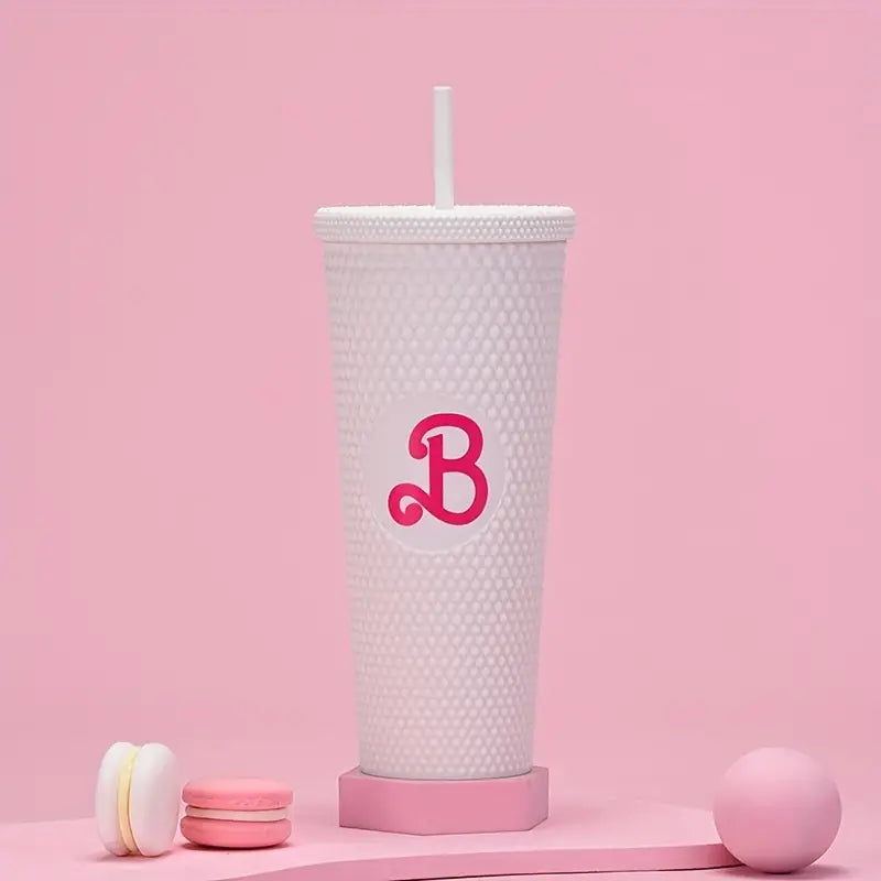 Barbie Themed Tumbler Cups - Fun & Fashionable Drinkware - Dixie Hike & Style