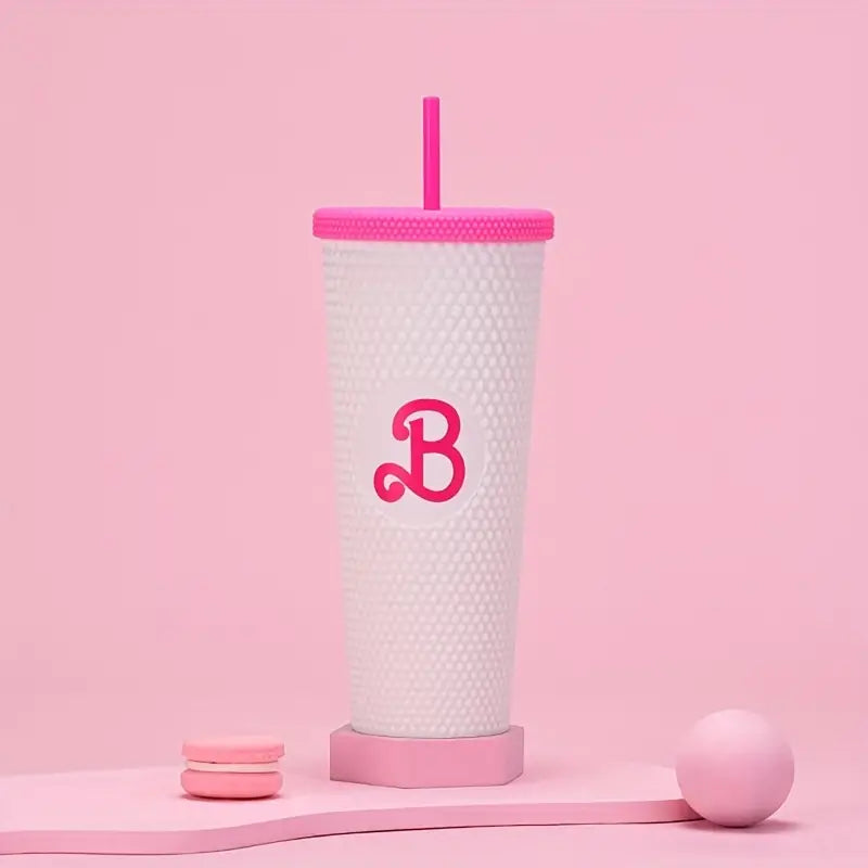 Barbie Themed Tumbler Cups - Fun & Fashionable Drinkware - Dixie Hike & Style