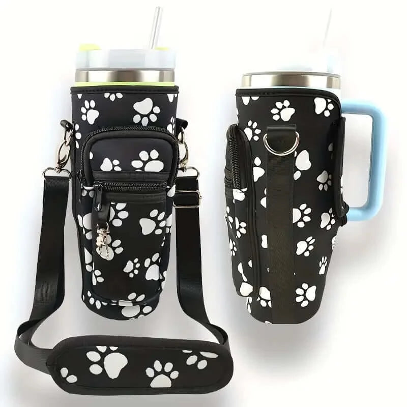 40oz Neoprene Adventure Tumbler Sleeve with Pocket - Dixie Hike & Style