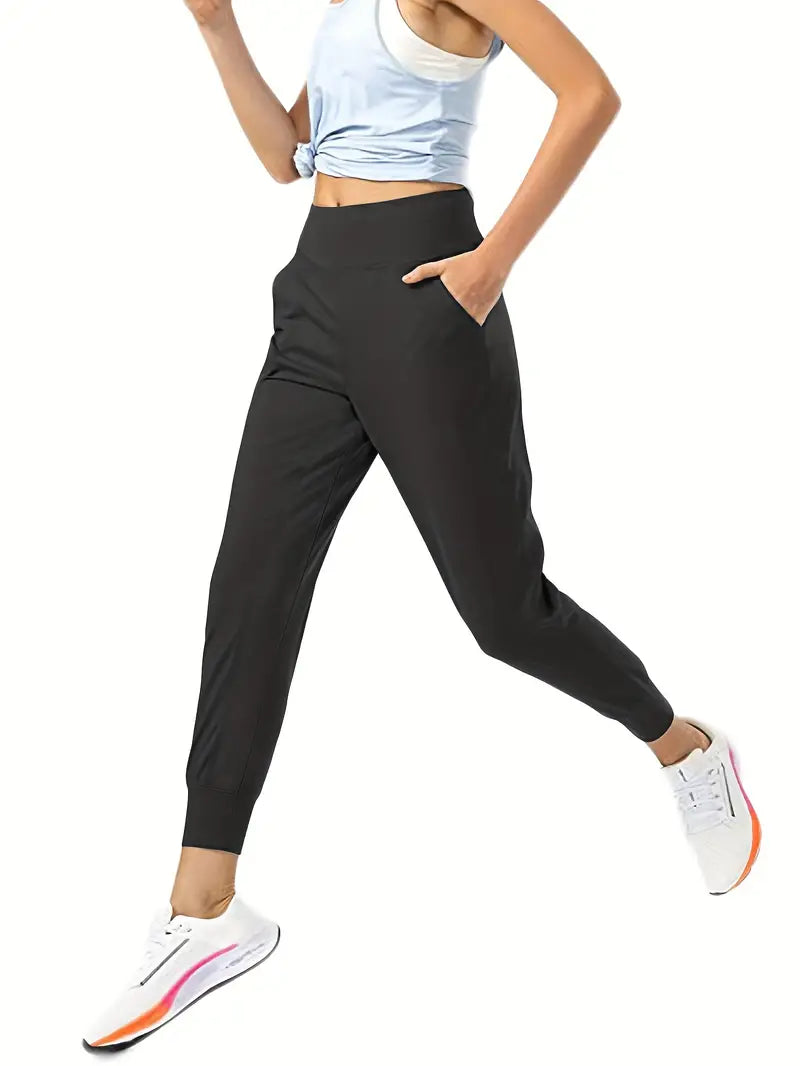 RunZip High-Waist Jogger for Active Lifestyles - Dixie Hike & Style