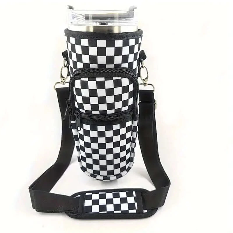 40oz Neoprene Adventure Tumbler Sleeve with Pocket - Dixie Hike & Style