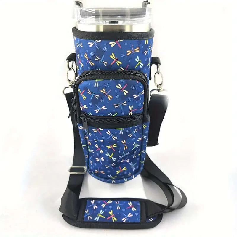 40oz Neoprene Adventure Tumbler Sleeve with Pocket - Dixie Hike & Style