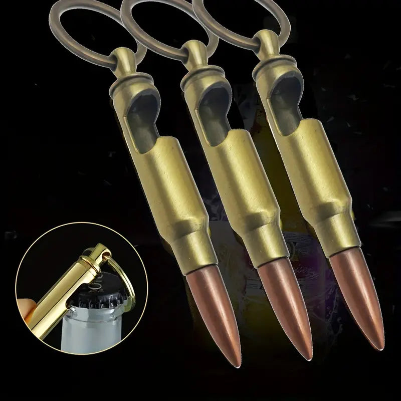 Wild West Bullet Brew Keychain | Creative Beer Opener - Dixie Hike & Style