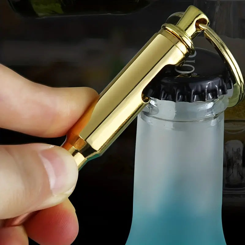 Wild West Bullet Brew Keychain | Creative Beer Opener - Dixie Hike & Style