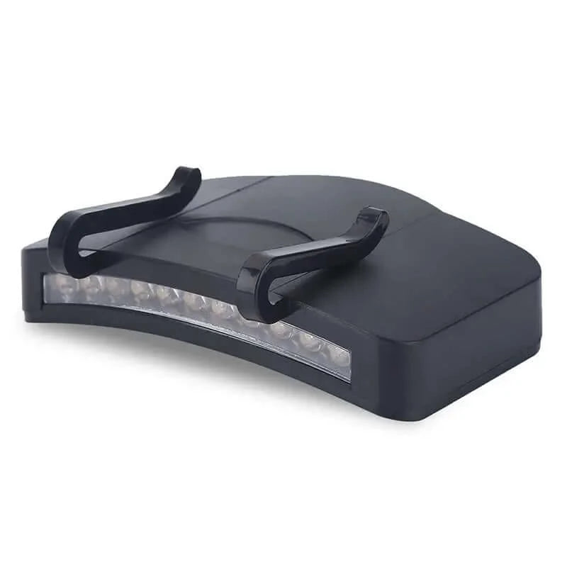 Clip-On Cap Hat Torch LED Headlamp - Hands-Free Lighting - Dixie Hike & Style