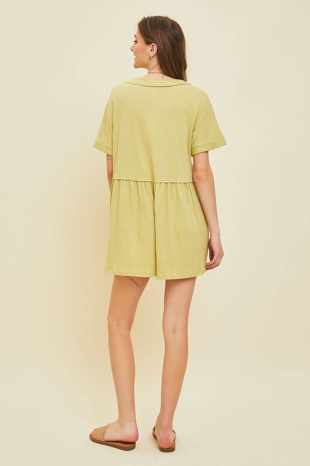 Heyson Eternal Comfort Button-Down Romper