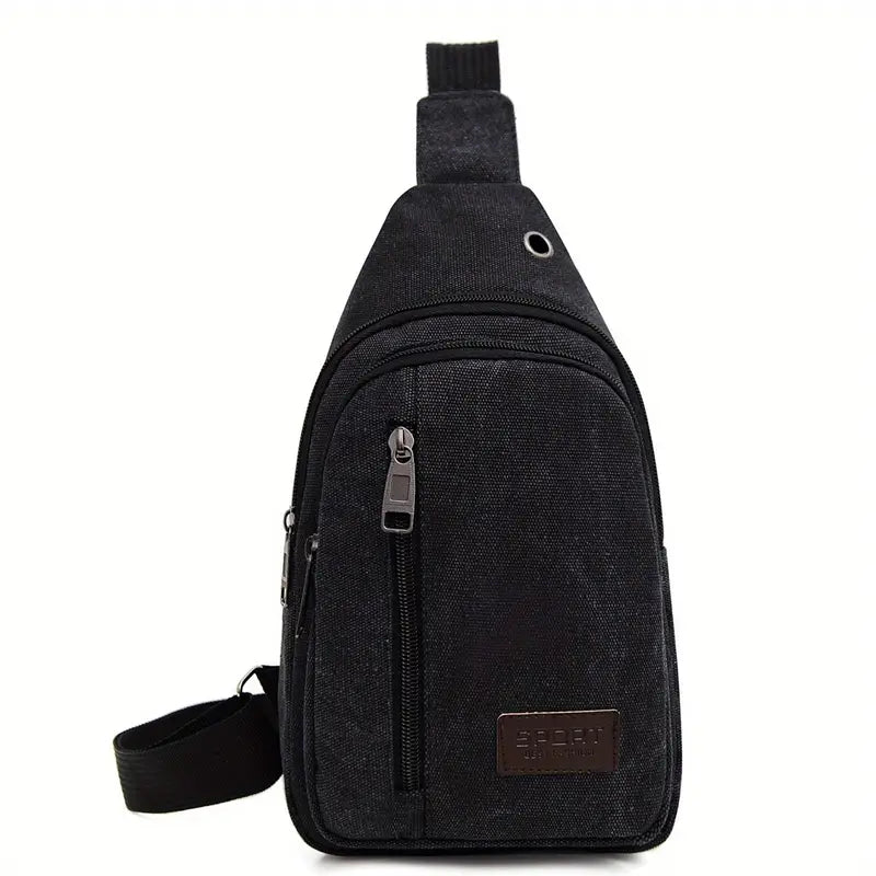 Sport Canvas Chest Bag - Dixie Hike & Style