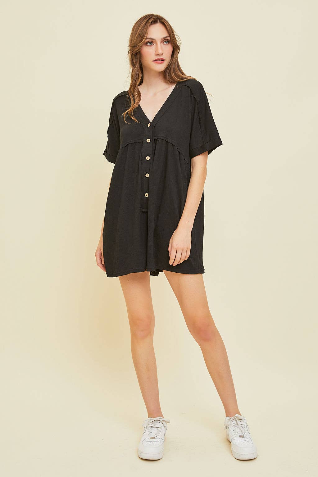 Heyson Eternal Comfort Button-Down Romper