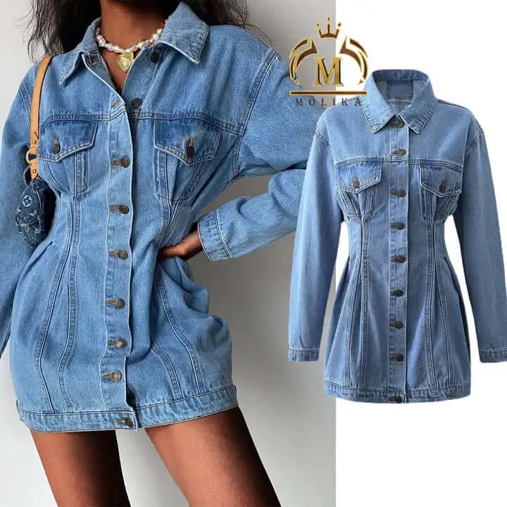 Blue Jean Dress - Dixie Hike & Style