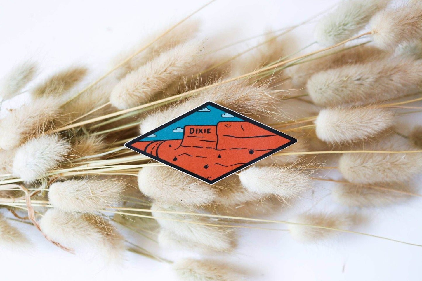 Dixie Rock Sticker | St. George, UT - Dixie Hike & Style