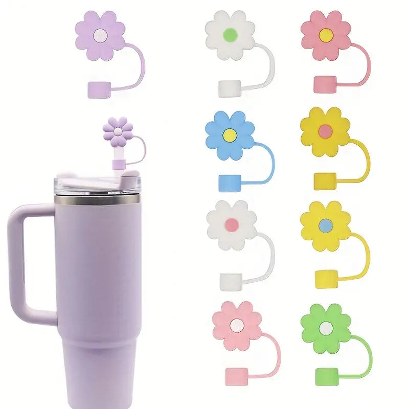 Silicone SplashGuard Straw Caps - For Stanley Tumblers - Dixie Hike & Style
