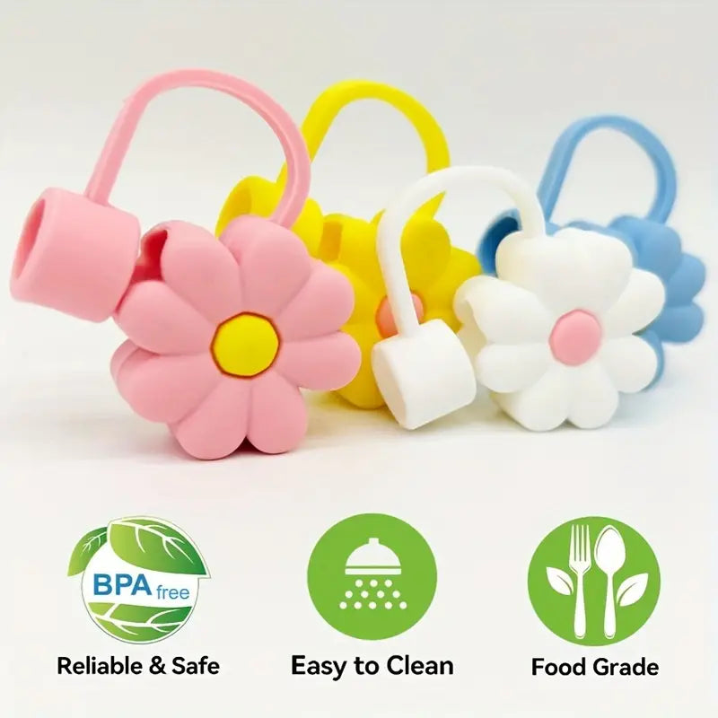 Silicone SplashGuard Straw Caps - For Stanley Tumblers - Dixie Hike & Style
