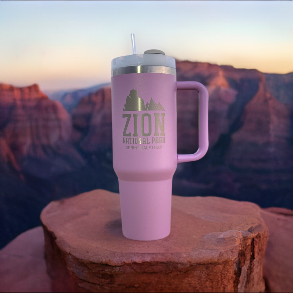 Zion 40oz Stainless Steel Adventure Quencher Tumbler - Dixie Hike & Style