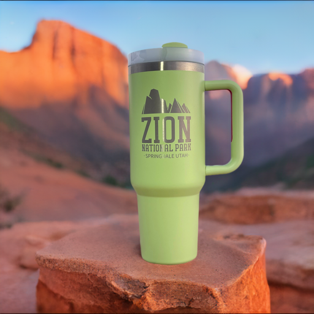 Zion 40oz Stainless Steel Adventure Quencher Tumbler - Dixie Hike & Style