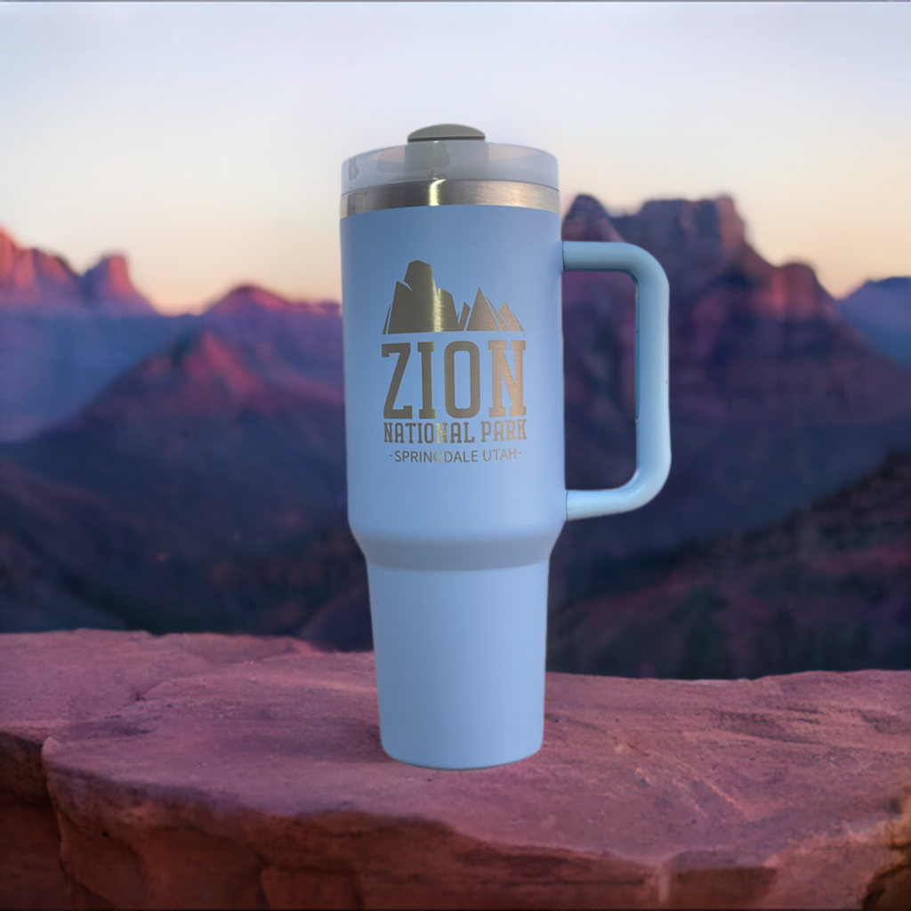 Zion 40oz Stainless Steel Adventure Quencher Tumbler - Dixie Hike & Style