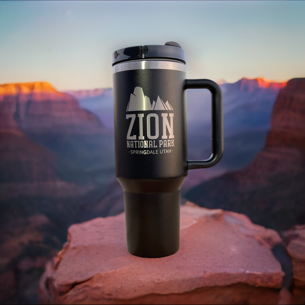 Zion 40oz Stainless Steel Adventure Quencher Tumbler - Dixie Hike & Style