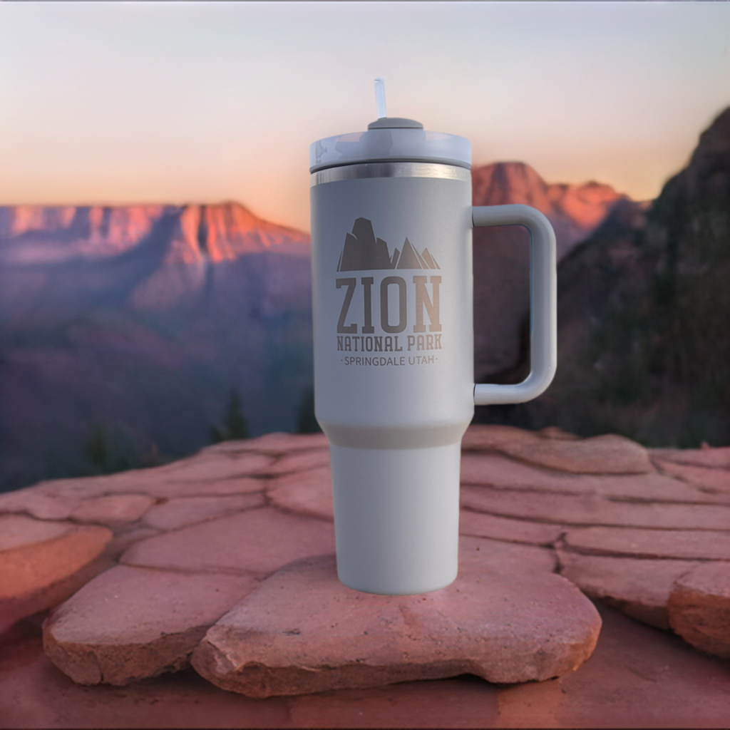 Zion 40oz Stainless Steel Adventure Quencher Tumbler - Dixie Hike & Style