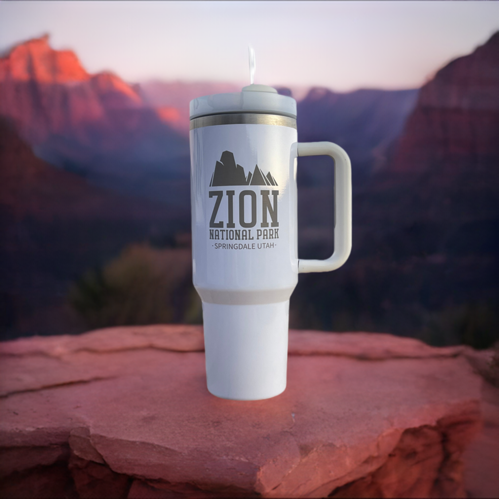 Zion 40oz Stainless Steel Adventure Quencher Tumbler - Dixie Hike & Style
