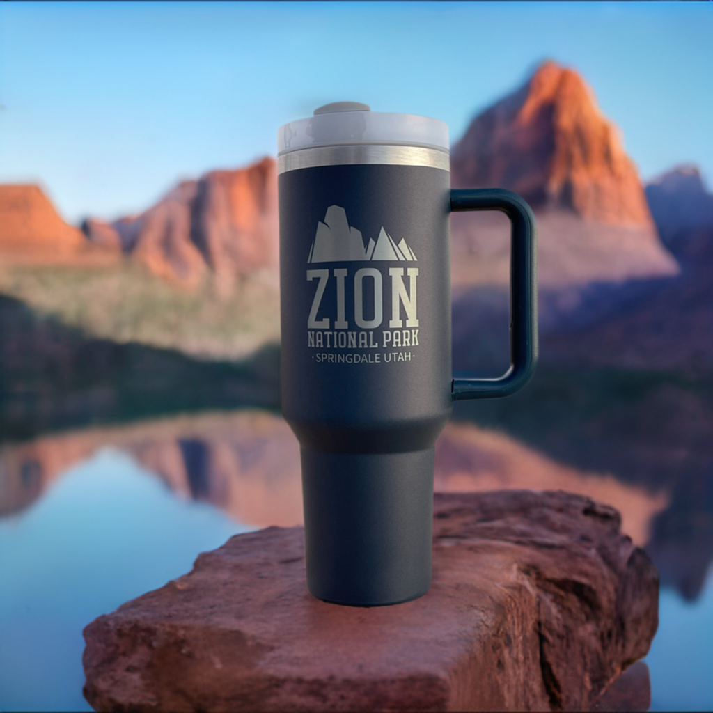 Zion 40oz Stainless Steel Adventure Quencher Tumbler - Dixie Hike & Style
