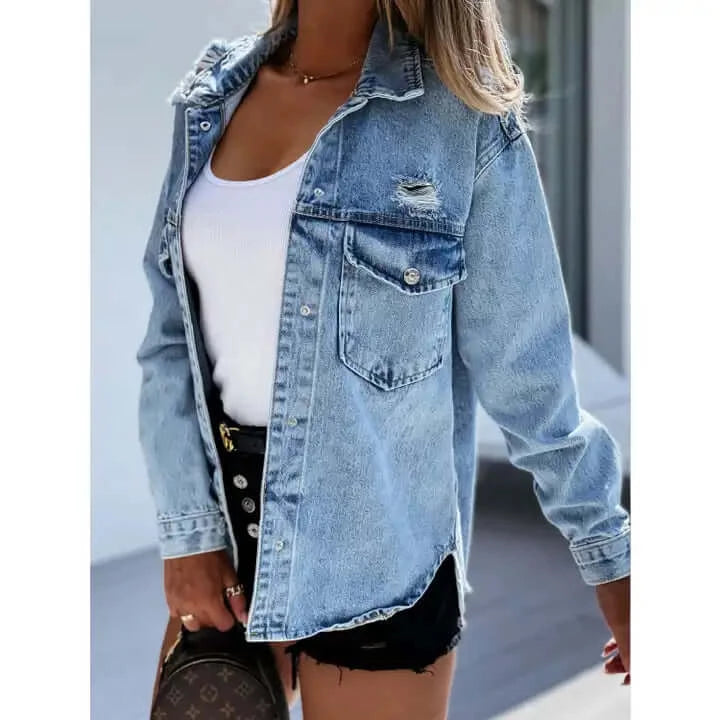 Blue Jean Shirt - Dixie Hike & Style