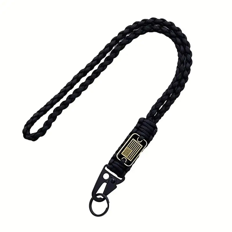 Wild West Stars & Stripes Paracord: Multi-Use Lanyard - Dixie Hike & Style