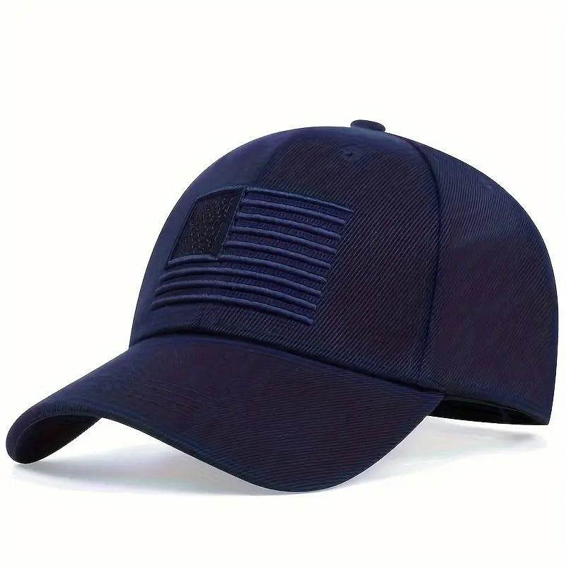 Wild West Patriot Hat - Unisex USA Flag Embroidered Cap - Dixie Hike & Style