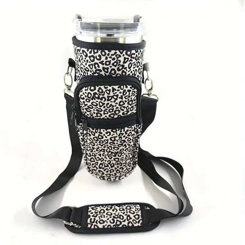 40oz Neoprene Adventure Tumbler Sleeve with Pocket - Dixie Hike & Style