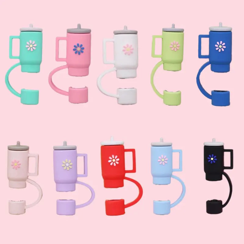 Silicone SplashGuard Straw Caps - For Stanley Tumblers - Dixie Hike & Style