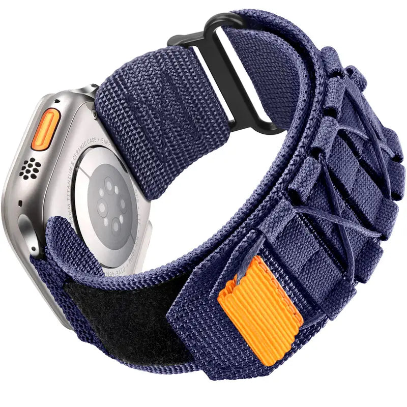 Wild West Tactical Ranger: Durable Nylon Watch Strap - Dixie Hike & Style