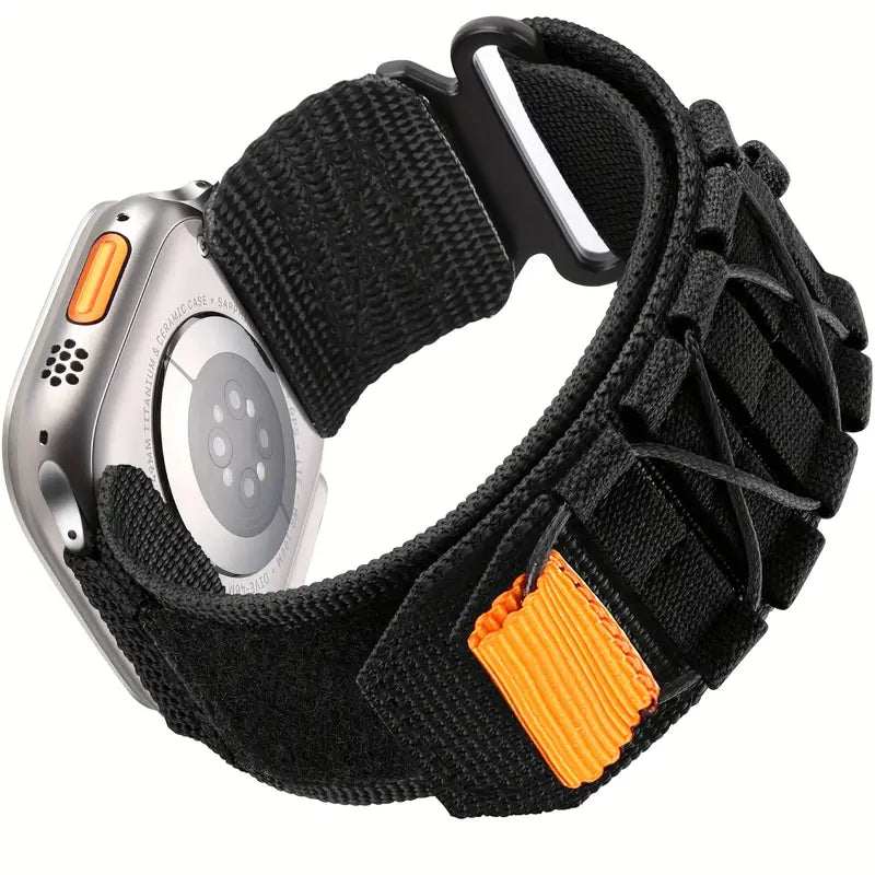 Wild West Tactical Ranger: Durable Nylon Watch Strap - Dixie Hike & Style