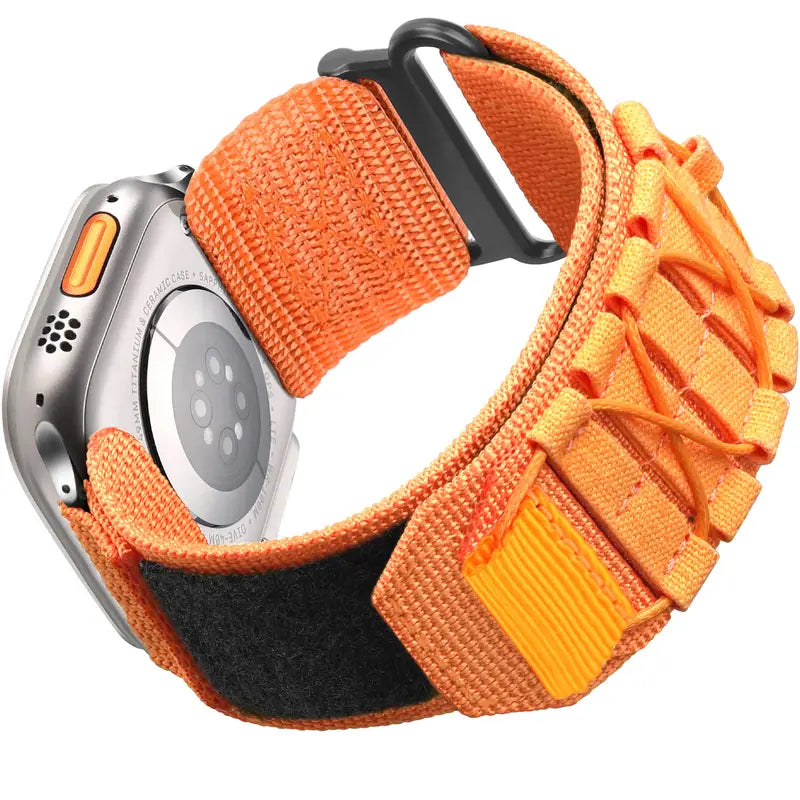 Wild West Tactical Ranger: Durable Nylon Watch Strap - Dixie Hike & Style
