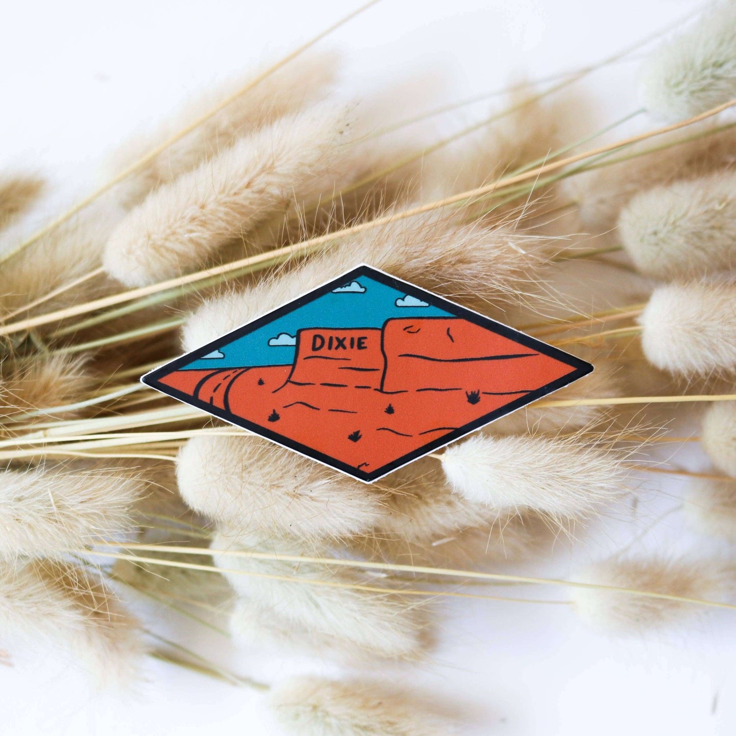 Dixie Rock Sticker | St. George, UT - Dixie Hike & Style