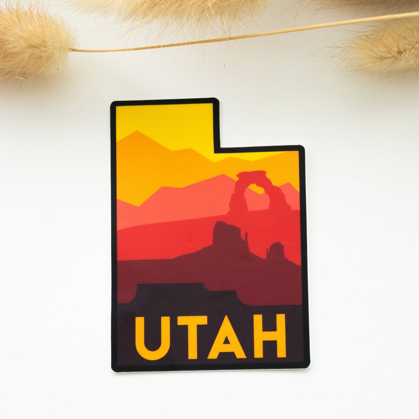 Utah State Sticker - Dixie Hike & Style
