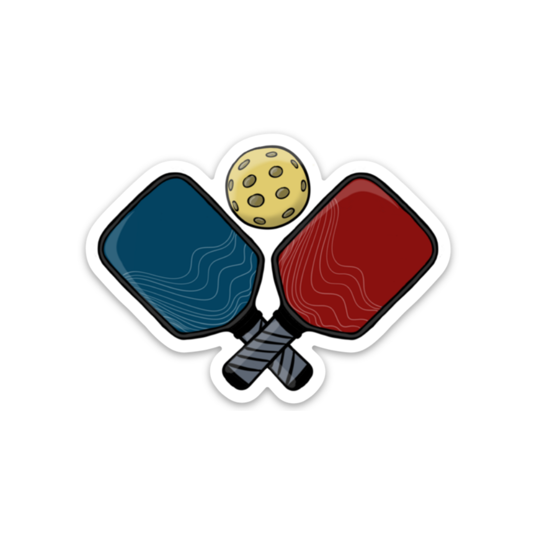 Pickleball - Sticker - Dixie Hike & Style